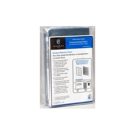 Friedrich Friedrich Replacement Carbon Filters For Kuhl, KCQ & KEQ Models, 3/Pack KWCFQ